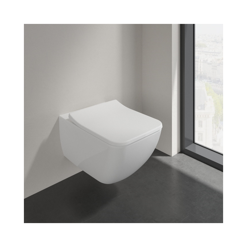 Villeroy & Boch 4611RS01 - Závesné WC s sedátkom SoftClose VENTICELLO keramika/biela