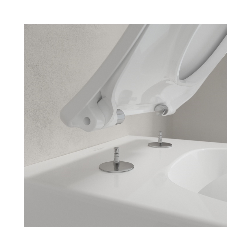 Villeroy & Boch 4611RS01 - Závesné WC s sedátkom SoftClose VENTICELLO keramika/biela