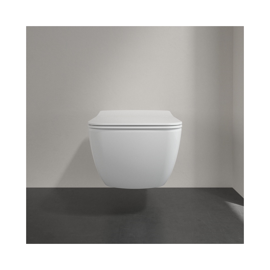 Villeroy & Boch 4611RSR1 - Závesné WC s sedátkom SoftClose VENTICELLO keramika/biela