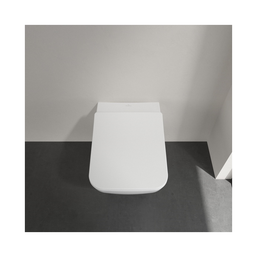 Villeroy & Boch 4611RSR1 - Závesné WC s sedátkom SoftClose VENTICELLO keramika/biela