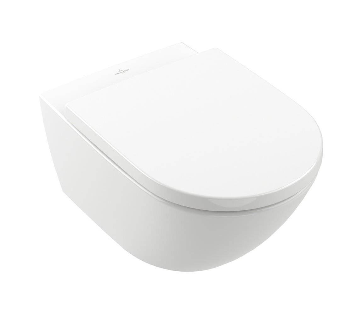 Villeroy & Boch 4670T0R1 - Závesné WC SUBWAY 3.0 keramika/biela 4670T0R1