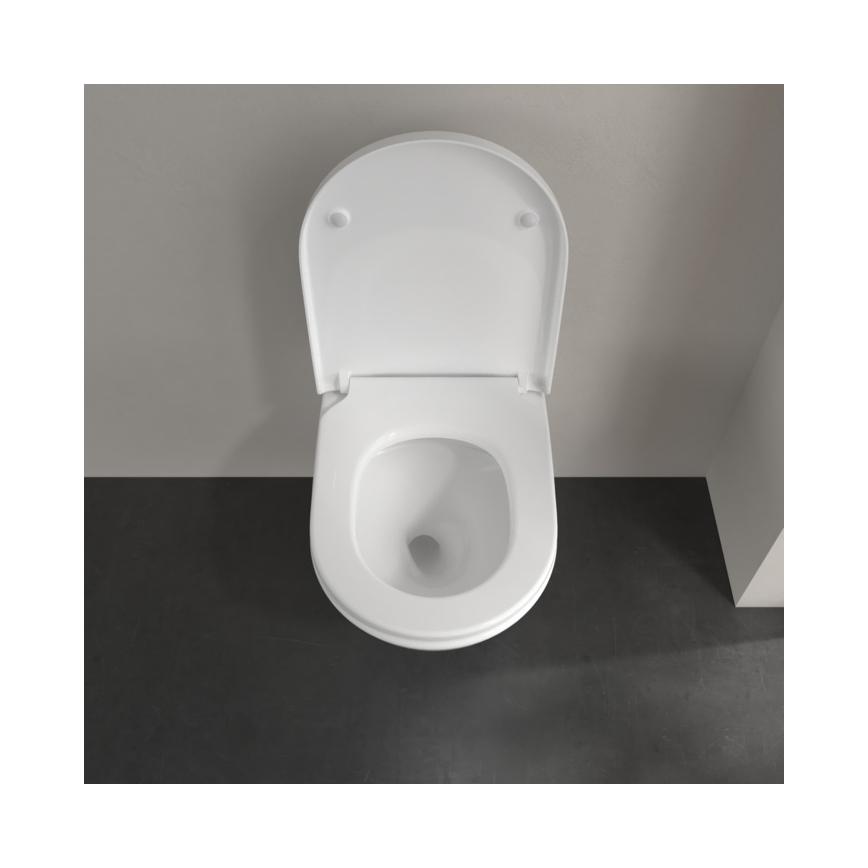 Villeroy & Boch 4670T0R1 - Závesné WC SUBWAY 3.0 keramika/biela
