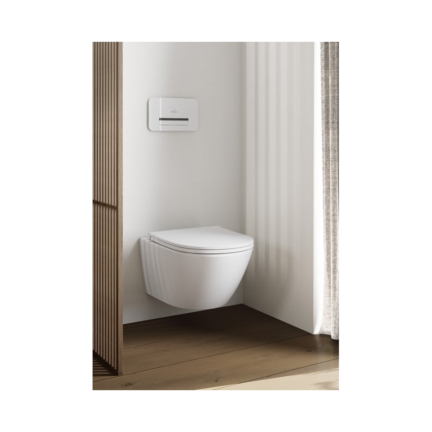 Villeroy & Boch 4670T0R1 - Závesné WC SUBWAY 3.0 keramika/biela