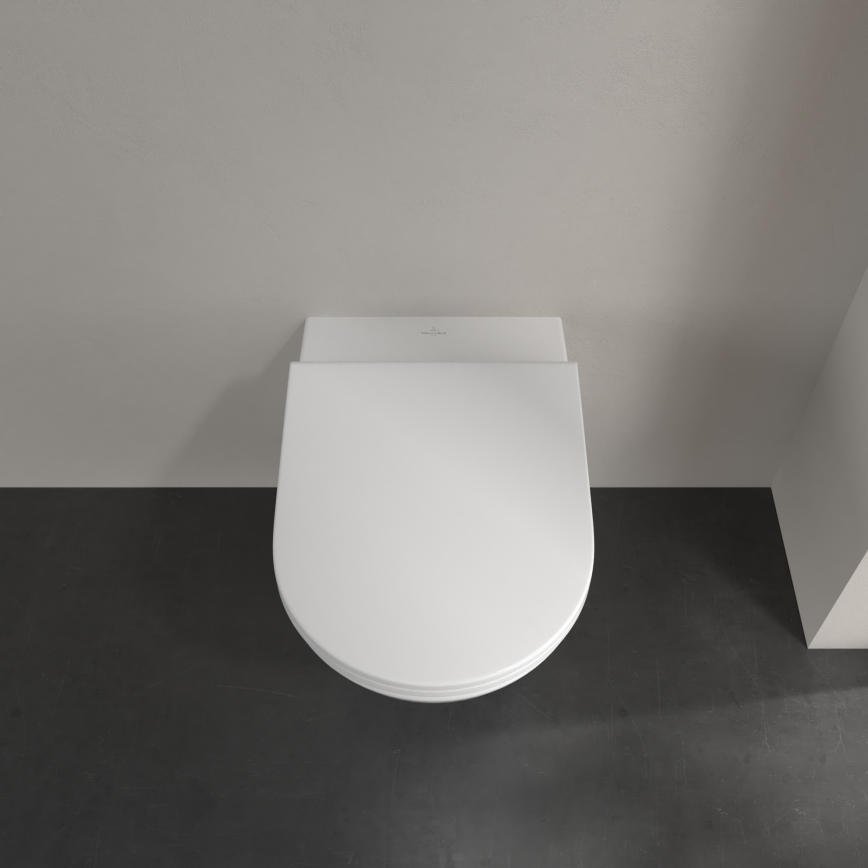Villeroy & Boch 4670T901 - Závesné WC so sedátkom SoftClose SUBWAY 3.0 keramika/biela
