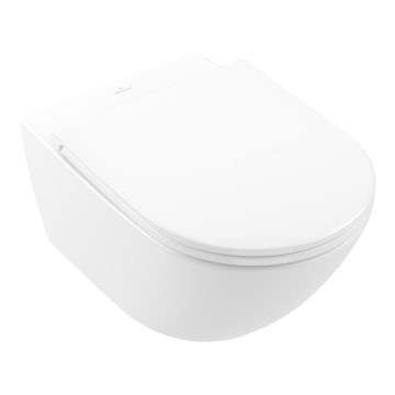 Villeroy & Boch 4670T9R1 - Závesné WC so sedátkom SoftClose SUBWAY 3.0 keramika/biela