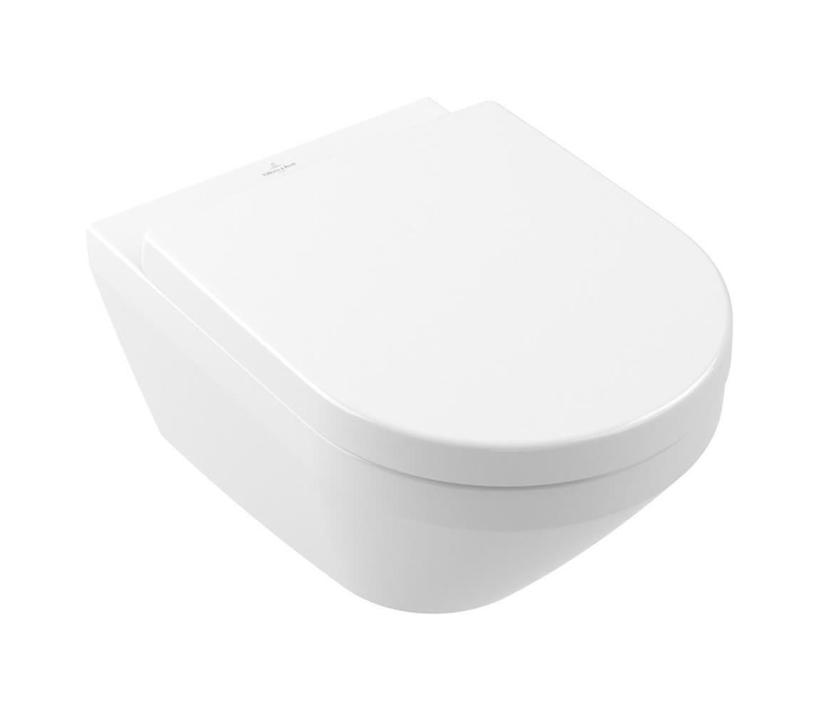 Villeroy & Boch 4694CL01 - WC sedátko s pántmi SoftClose ARCHITECTURA keramika/biela 4694CL01