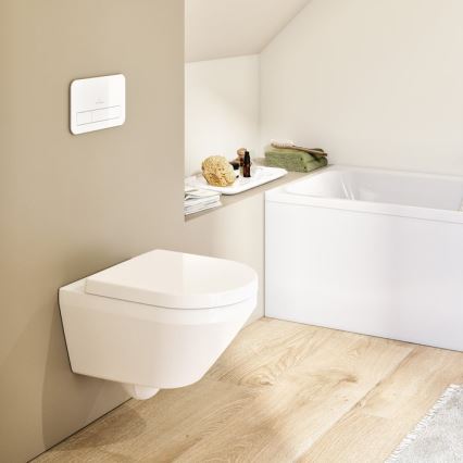 Villeroy & Boch 4694CL01 - Závesné WC so sedátkom SoftClose ARCHITECTURA keramika/biela