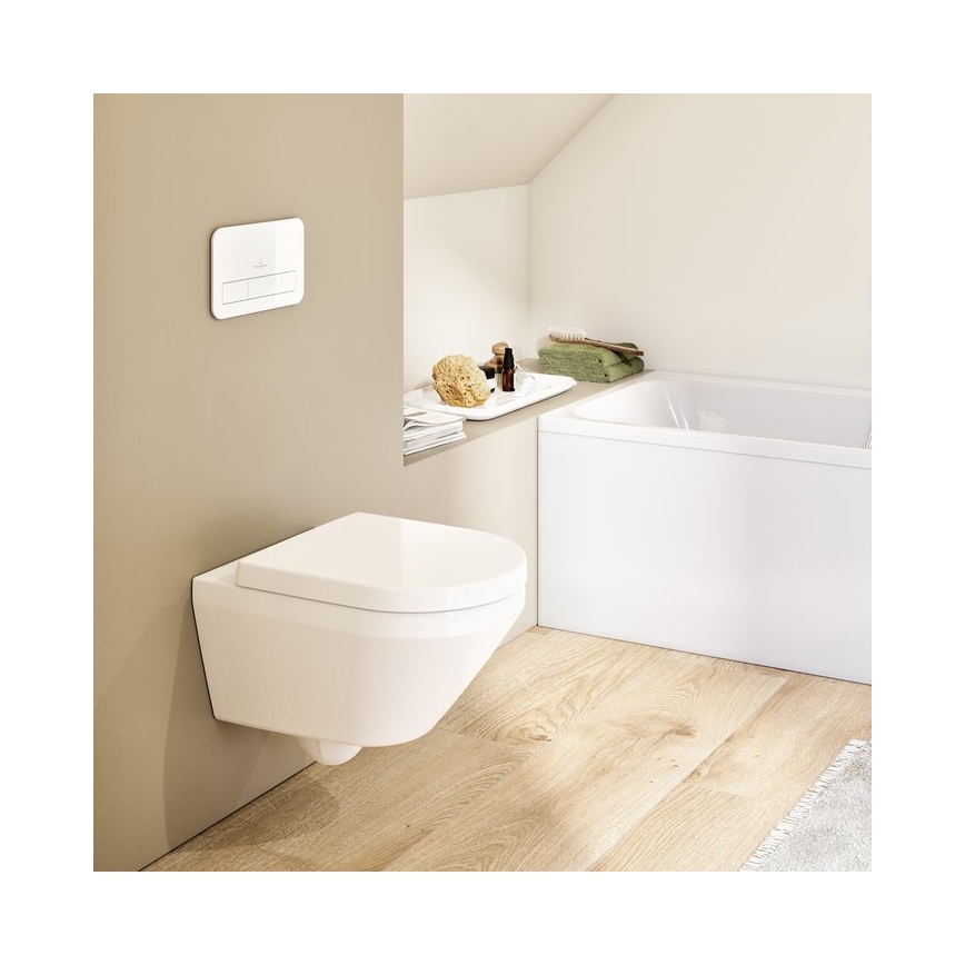 Villeroy & Boch 4694CL01 - Závesné WC so sedátkom SoftClose ARCHITECTURA keramika/biela