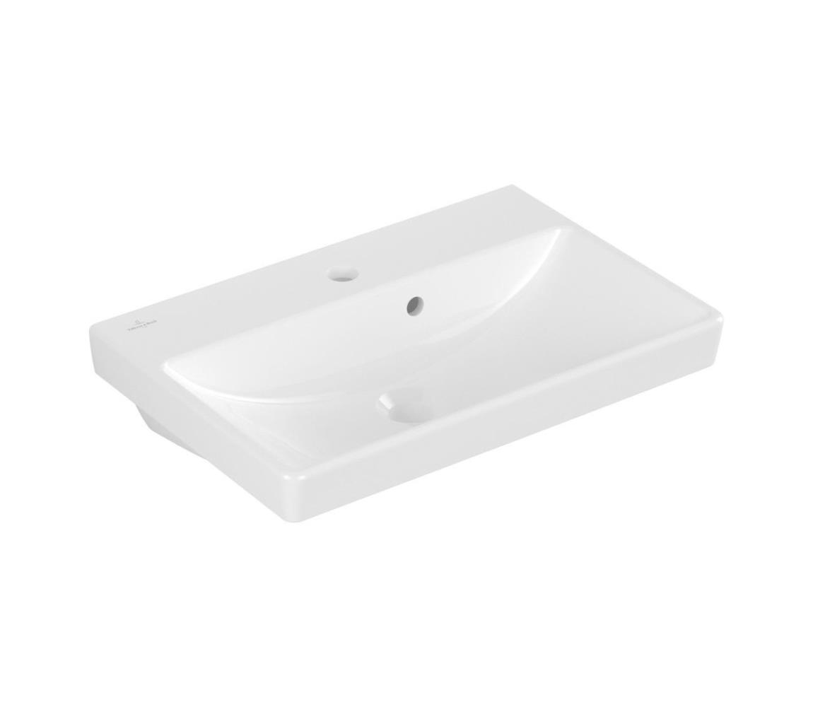 Villeroy & Boch 4A005501 - Závesné umývadlo AVENTO 55x37 cm keramika/biela 4A005501