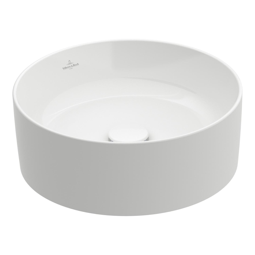 Villeroy & Boch 4A184001 - Umývadlo na dosku COLLARO, priemer 40 cm, keramika/biela