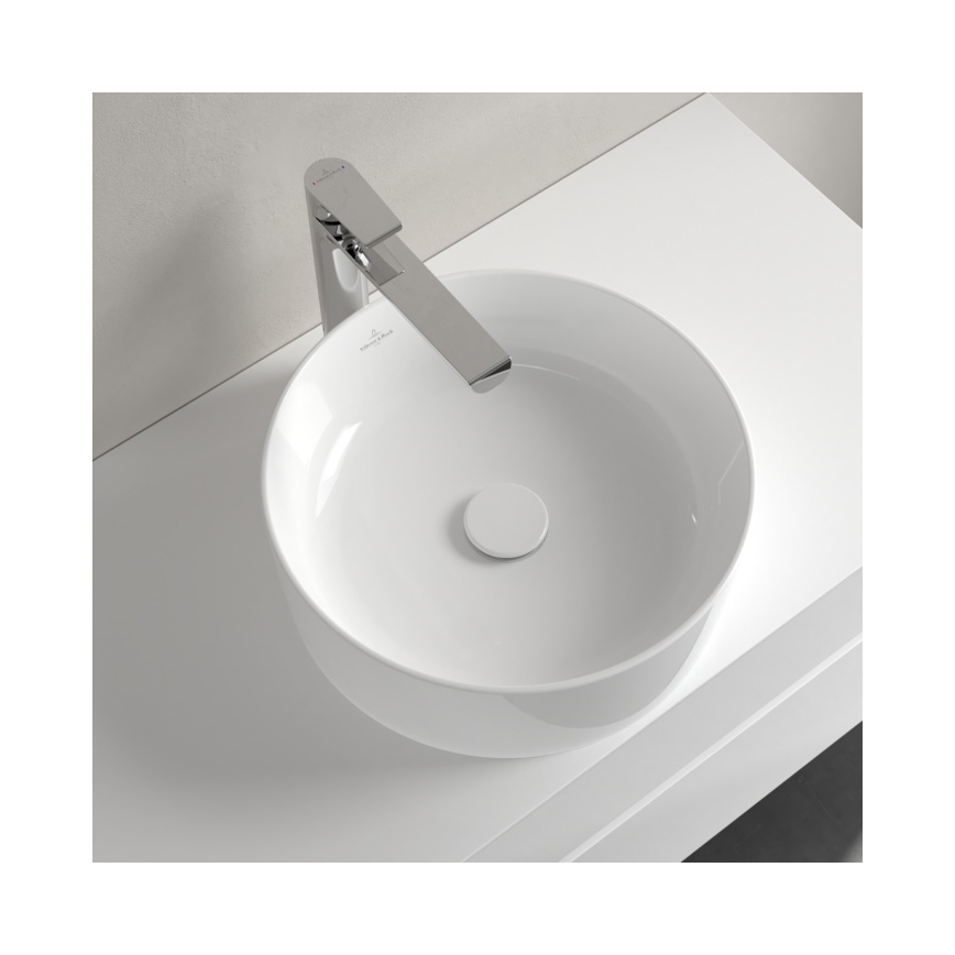 Villeroy & Boch 4A184001 - Umývadlo na dosku COLLARO, priemer 40 cm, keramika/biela