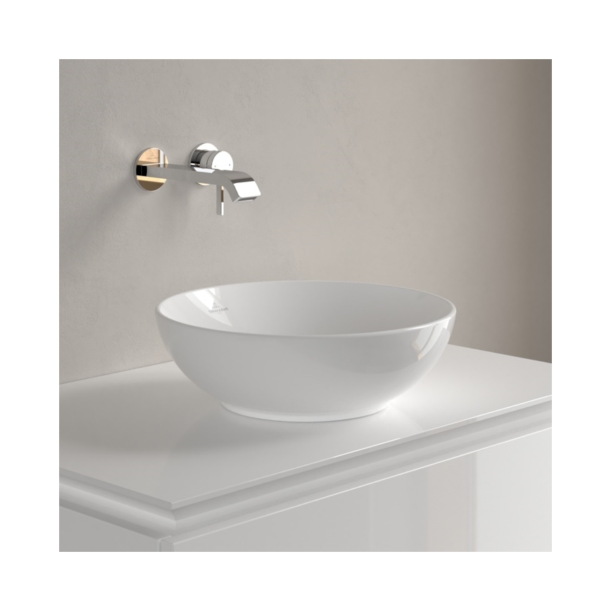 Villeroy & Boch 4A450001 - Umývadlo na dosku LOOP&FRIENDS pr. 38 cm keramika/biela
