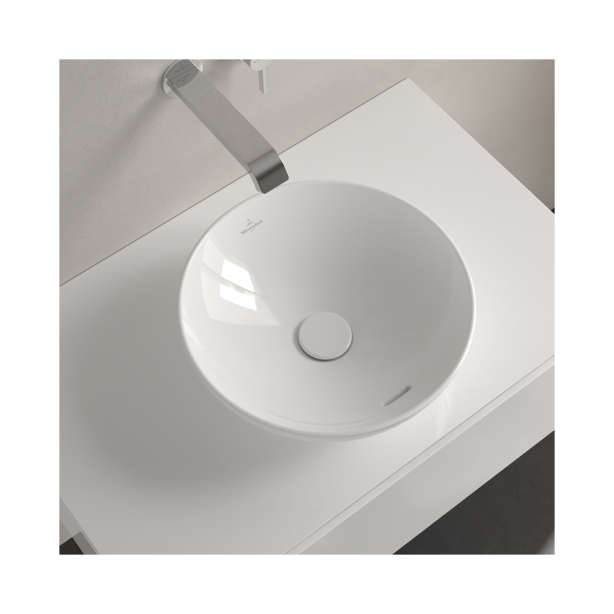 Villeroy & Boch 4A450001 - Umývadlo na dosku LOOP&FRIENDS pr. 38 cm keramika/biela