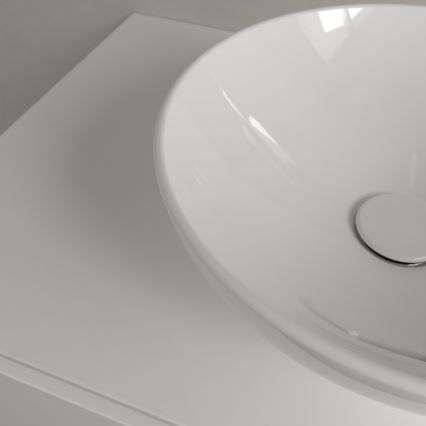 Villeroy & Boch 4A450001 - Umývadlo na dosku LOOP&FRIENDS pr. 38 cm keramika/biela