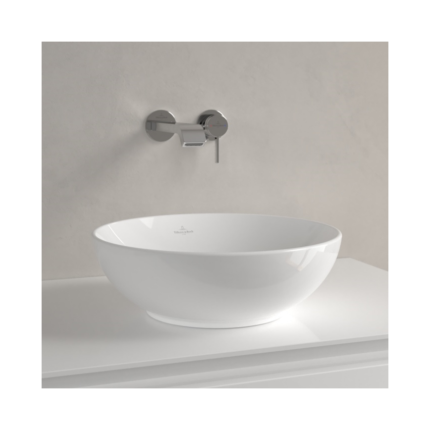 Villeroy & Boch 4A450001 - Umývadlo na dosku LOOP&FRIENDS pr. 38 cm keramika/biela