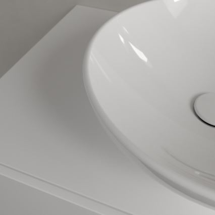 Villeroy & Boch 4A460001 - Umývadlo na dosku LOOP&FRIENDS pr. 42 cm keramika/biela