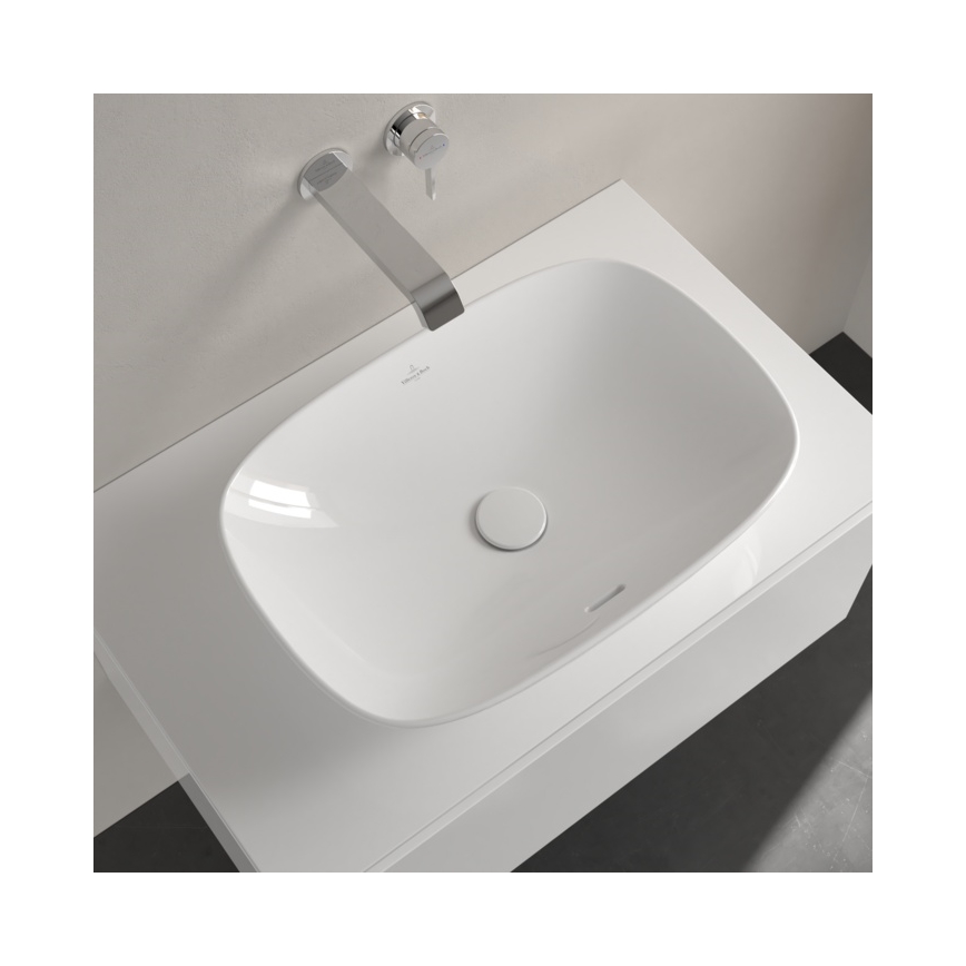 Villeroy & Boch 4A490001 - Umývadlo na dosku LOOP&FRIENDS 56x38 cm keramika/biela
