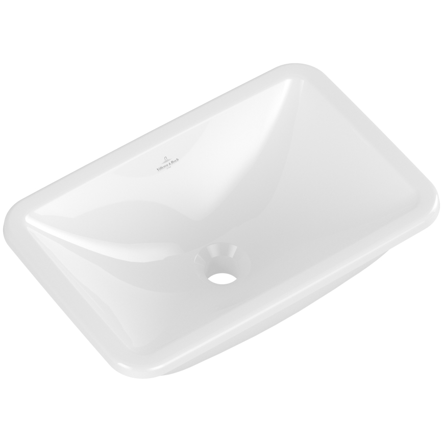 Villeroy & Boch 4A560001 - Zapustené umývadlo LOOP&FRIENDS 45 x 28 cm keramika/biela