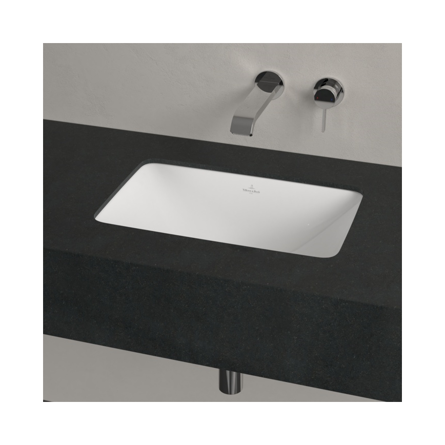 Villeroy & Boch 4A560101 - Zabudovateľné umývadlo LOOP&FRIENDS 45x28 cm keramika/biela