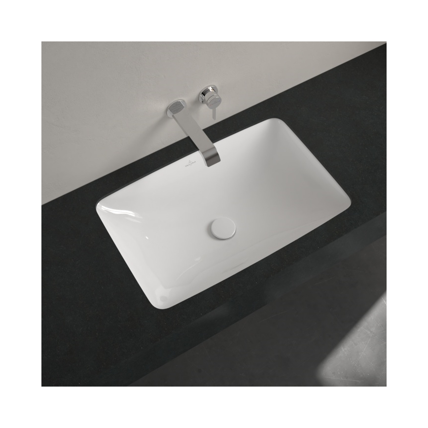 Villeroy & Boch 4A580101 - Zápustné umývadlo LOOP&FRIENDS 61,5x38 cm keramika/biela