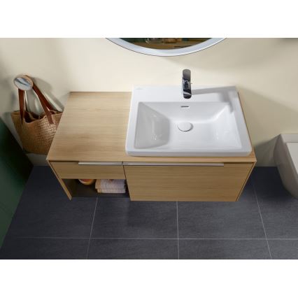 Villeroy & Boch 4A706001 - Závesné umývadlo SUBWAY 3.0 60x47 cm keramika/biela