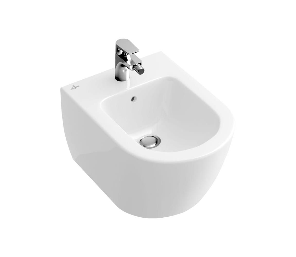 Villeroy & Boch 54000001 - Závesný bidet SUBWAY 2.0 37x56 cm keramika/biela 54000001