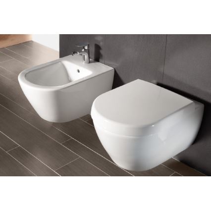 Villeroy & Boch 54000001 - Závesný bidet SUBWAY 2.0 37x56 cm keramika/biela