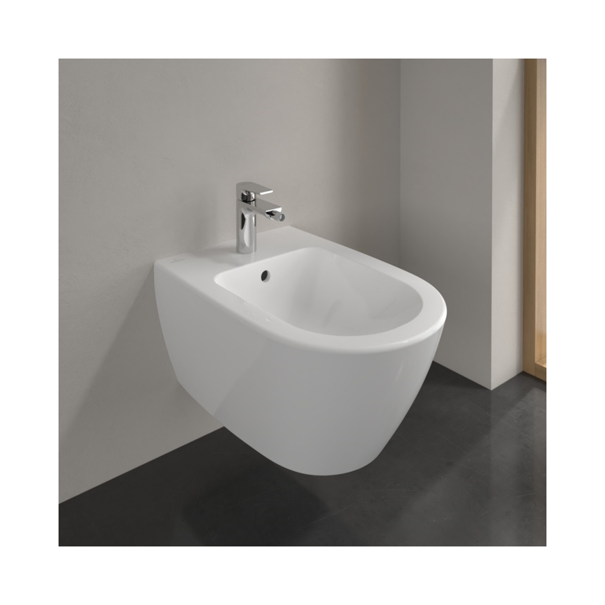 Villeroy & Boch 540000R1 - Závesný bidet SUBWAY 2.0 37x56,5 cm keramika/biela