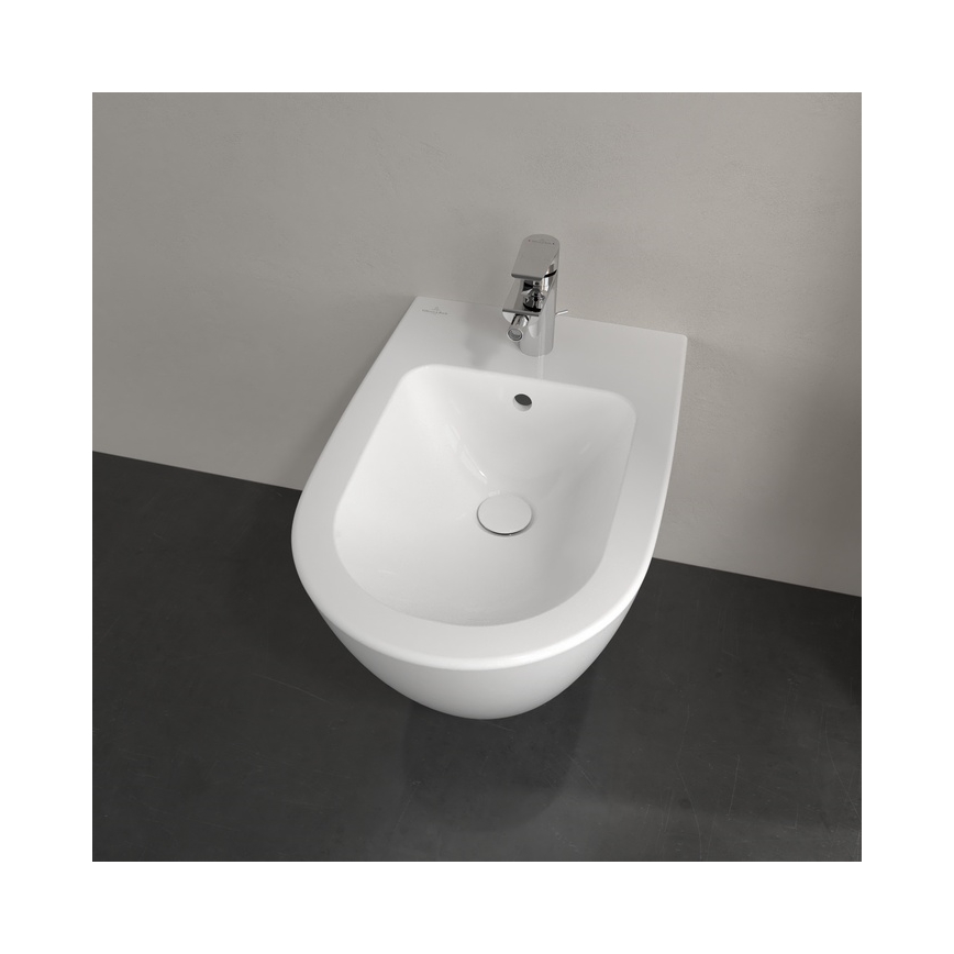 Villeroy & Boch 540000R1 - Závesný bidet SUBWAY 2.0 37x56,5 cm keramika/biela