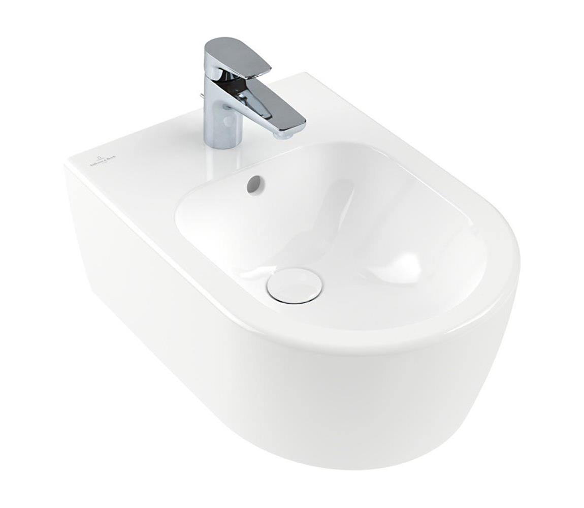 Villeroy & Boch 54050001 - Závesný bidet AVENTO keramika/biela 54050001