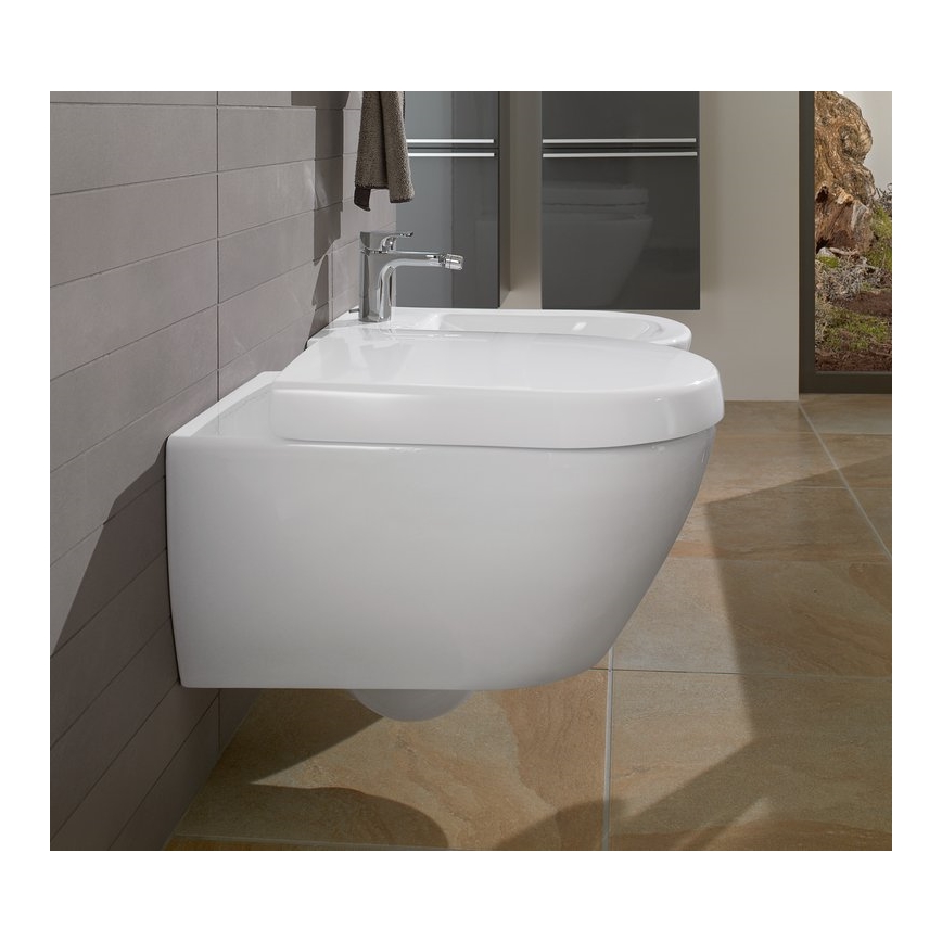 Villeroy & Boch 56001001 - Závesné WC SUBWAY 2.0 keramika/biela