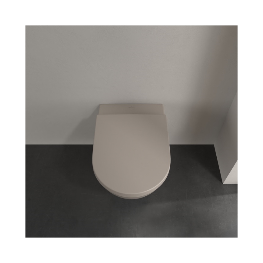 Villeroy & Boch 5614R0AM - Závesné WC SUBWAY 2.0 keramika/béžová