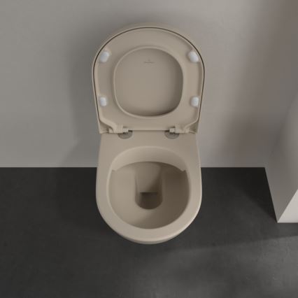 Villeroy & Boch 5614R0AM - Závesné WC SUBWAY 2.0 keramika/béžová