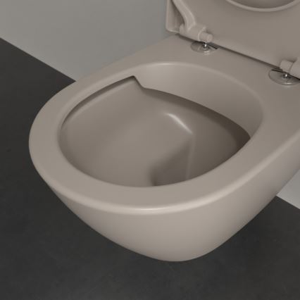 Villeroy & Boch 5614R0AM - Závesné WC SUBWAY 2.0 keramika/béžová