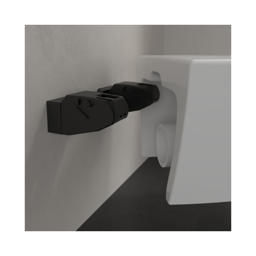 Villeroy & Boch 5614R201 - Závesné WC s WC sedátkom SoftClose SUBWAY 2.0 keramika/biela