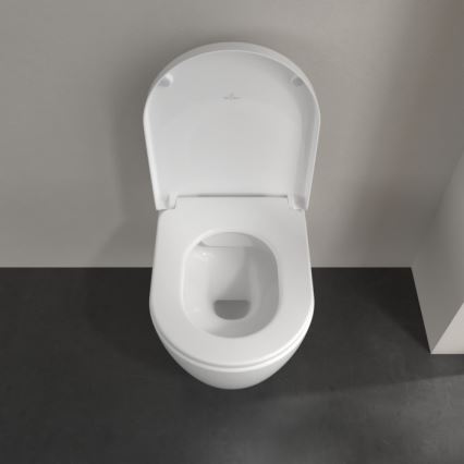 Villeroy & Boch 5656HR01 - Závesné WC s sedátkom SoftClose AVENTO keramika/biela