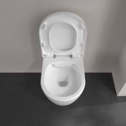 Villeroy & Boch 5656HR01 - Závesné WC s sedátkom SoftClose AVENTO keramika/biela