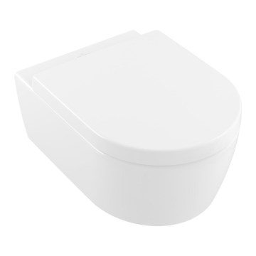 Villeroy & Boch 5656HRR1 - Závesné WC so sedátkom SoftClose AVENTO keramika/biela