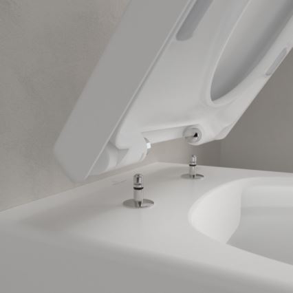 Villeroy & Boch 5656HRRW - Závesné WC so sedátkom SoftClose AVENTO keramika/biela