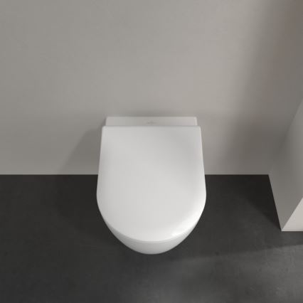 Villeroy & Boch 5656RSR1 - Závesné WC so sedátkom SoftClose AVENTO keramika/biela