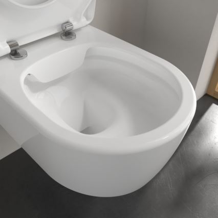 Villeroy & Boch 5656RSR1 - Závesné WC so sedátkom SoftClose AVENTO keramika/biela