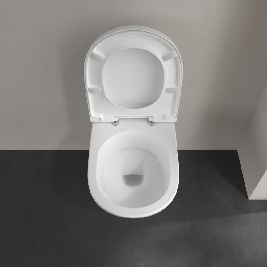 Villeroy & Boch 5660H101 - Závesné WC s WC sedátkom O.NOVO keramika/biela