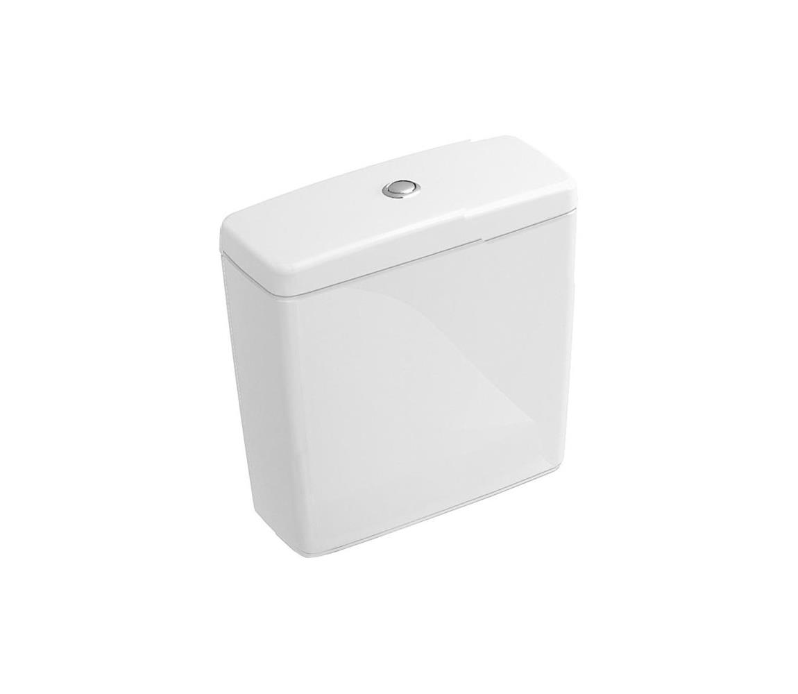 Villeroy & Boch 5760G101 - Splachovacia kombi WC nádrž O.NOVO so zadným/bočným prívodom 5760G101