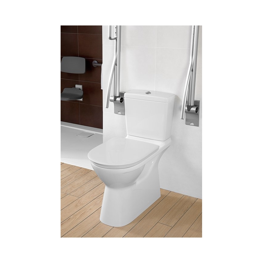 Villeroy & Boch 5760G101 - Splachovacia kombi WC nádrž O.NOVO zadný/bočný prívod biela