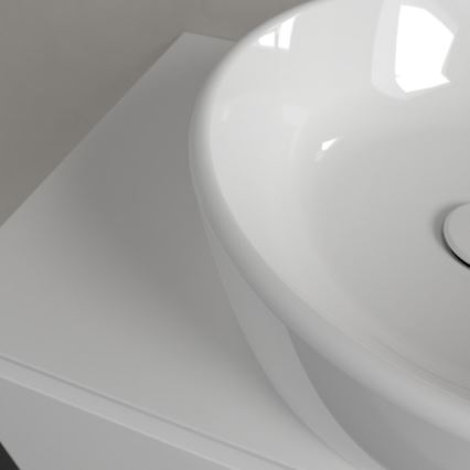 Villeroy & Boch 5A254501 - Umývadlo na dosku ARCHITECTURA Ø 45 cm keramika/biela