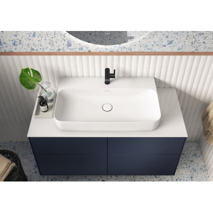 Villeroy & Boch 680800RW - Umývadlová výpusť biela/lesklý chróm