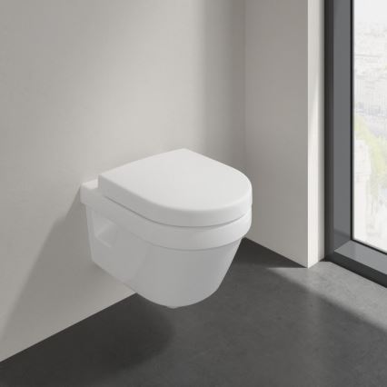 Villeroy & Boch 8M42S101 - WC sedátko SoftClose SUBWAY 3.0 biela