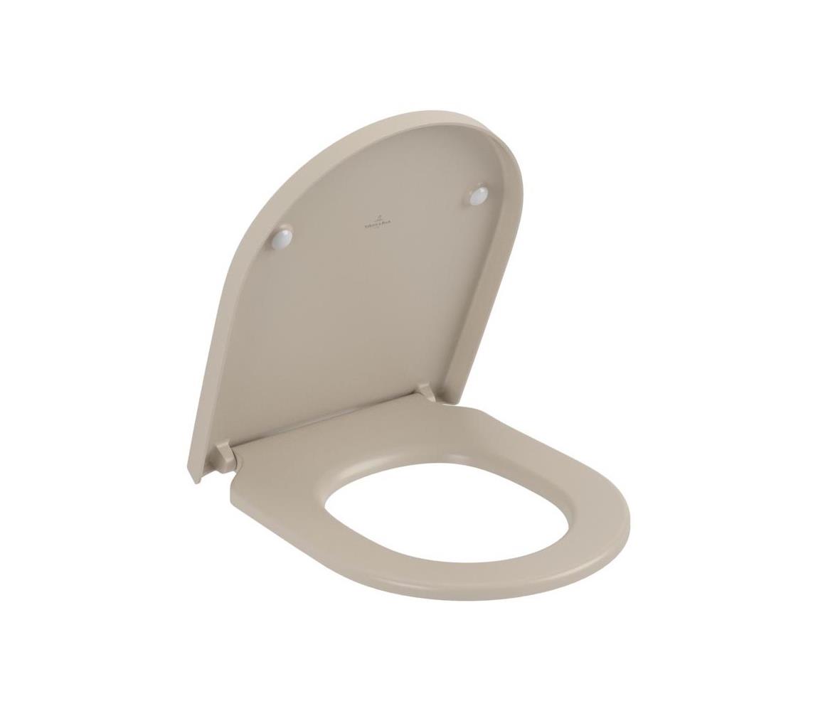 Villeroy & Boch 8M42S1AM - WC sedátko SoftClose SUBWAY 3.0 béžové 8M42S1AM