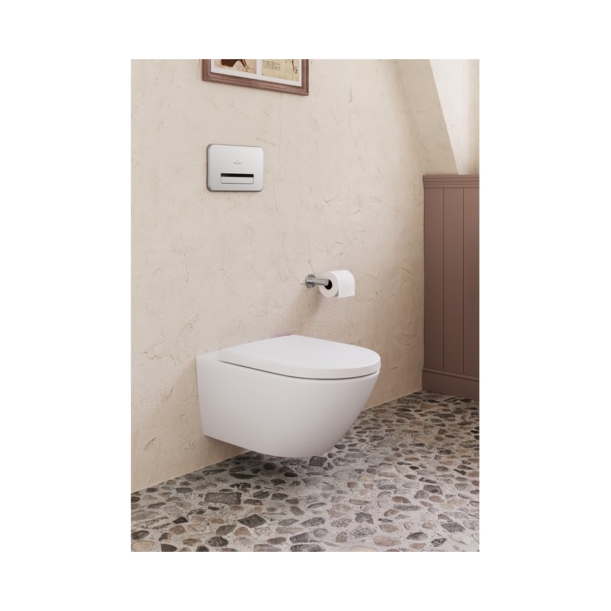 Villeroy & Boch 8M42S1T1 - WC sedadlo SoftClose SUBWAY 3.0 biele