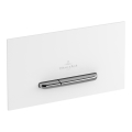 Villeroy & Boch 92216168 - Splachovacie tlačidlo VICONNECT biela/lesklý chróm